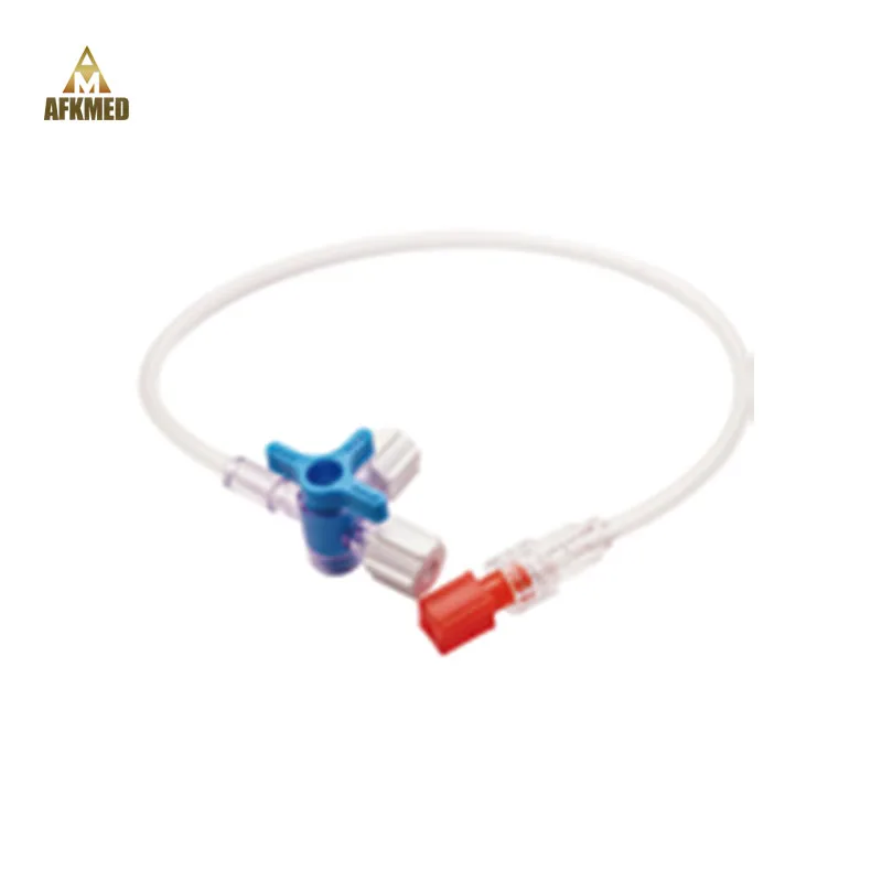 Three-way cock Disposable Medical Hemodialysis Dialysis Catheter Kits