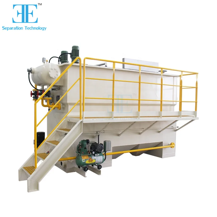 Dissolved Air Flotation with Sludge Hopper for Wastewater Treatment