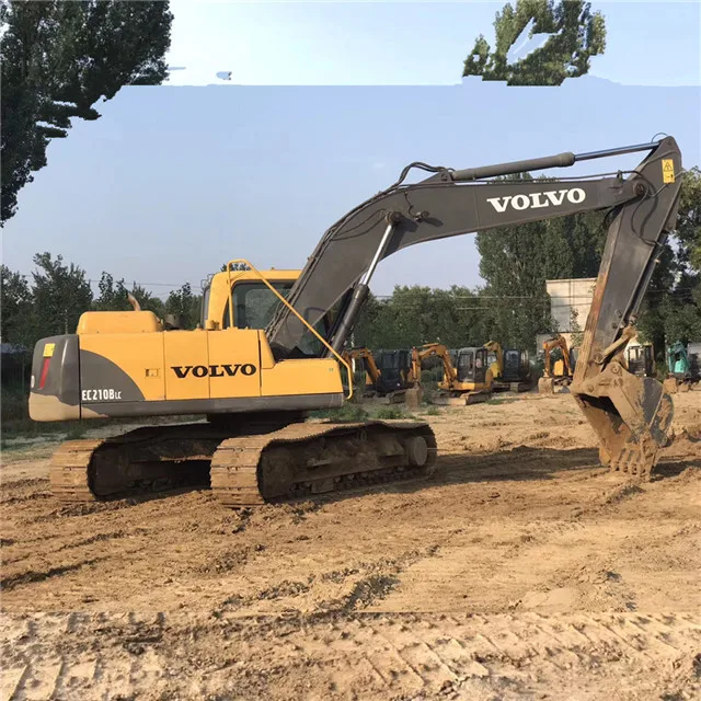HOT Used Volvo 210 EC210BLC 21Ton Volvo Excavator From Sweden Quality assurance for one year
