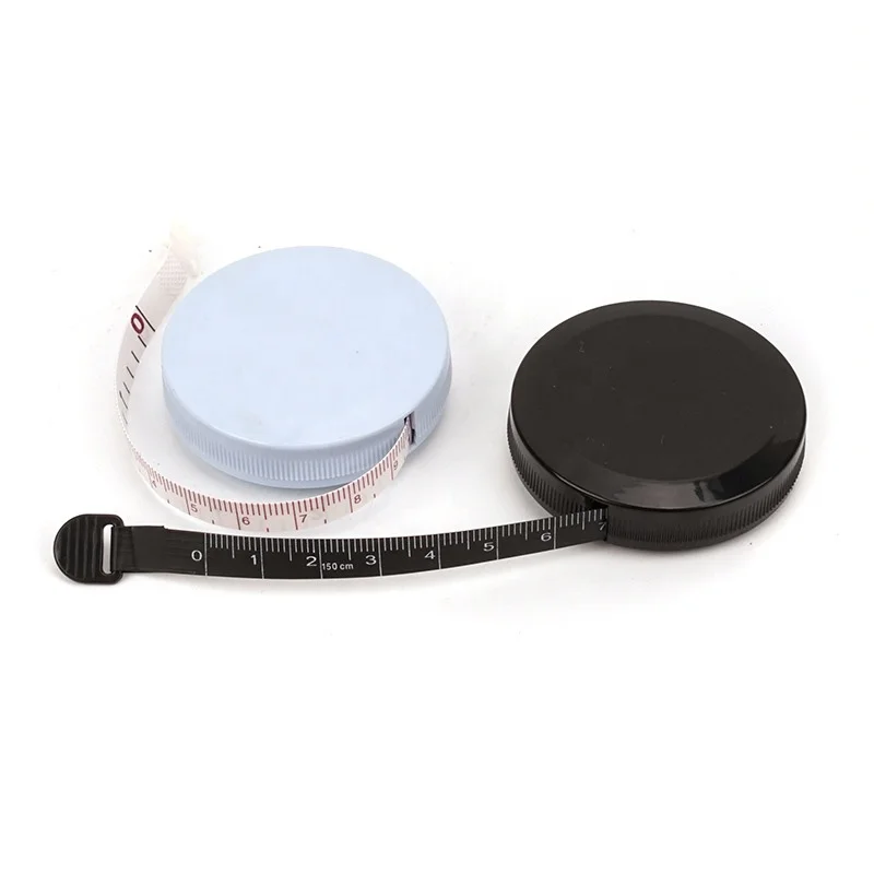 Wholesale Weight-Keeping Measurement Tape Measures Mini Small Pocket Sewing Tailor PVC Waist Body BMI Measuring Tapes