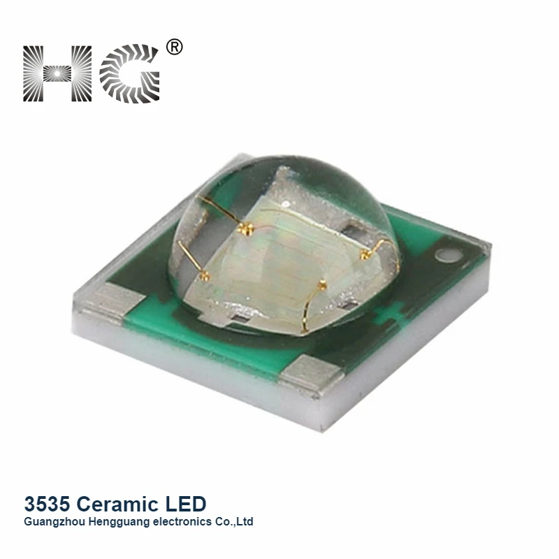 Manufacturers wholesale 3535 green led chip high brightness 515-525nm 3535 smd led diode