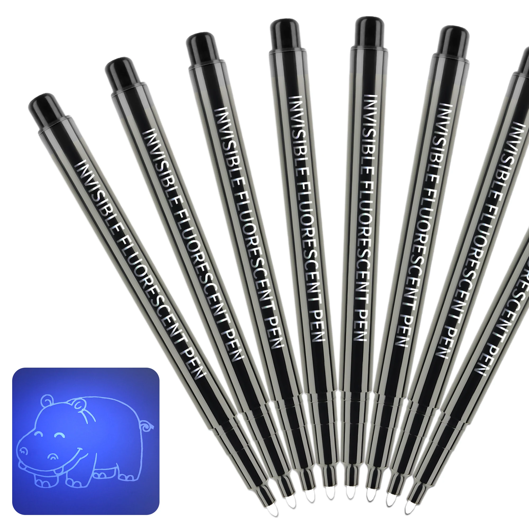 Ручка с невидимыми чернилами новинка шариковая ручка со скрытым почерком офисные школьные принадлежности волшебная секретная