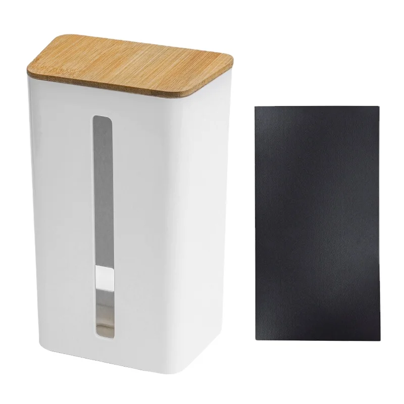 
New design multifunctional wall-mounted waterproof tissue box with lid soft magnetic 