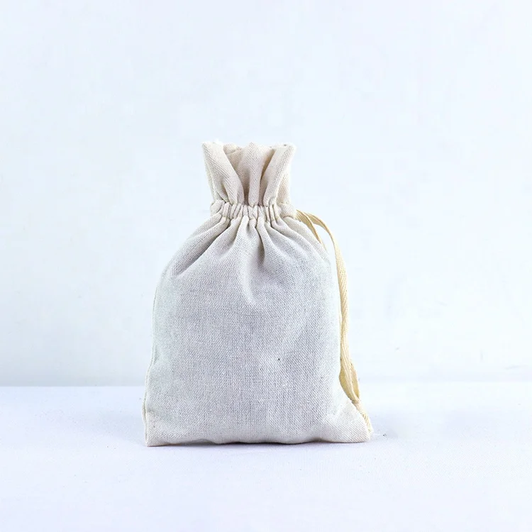 ISO BSCI LVMH factory eco-friendly small silk gift bags polyester logo satin drawing string bag custom cotton