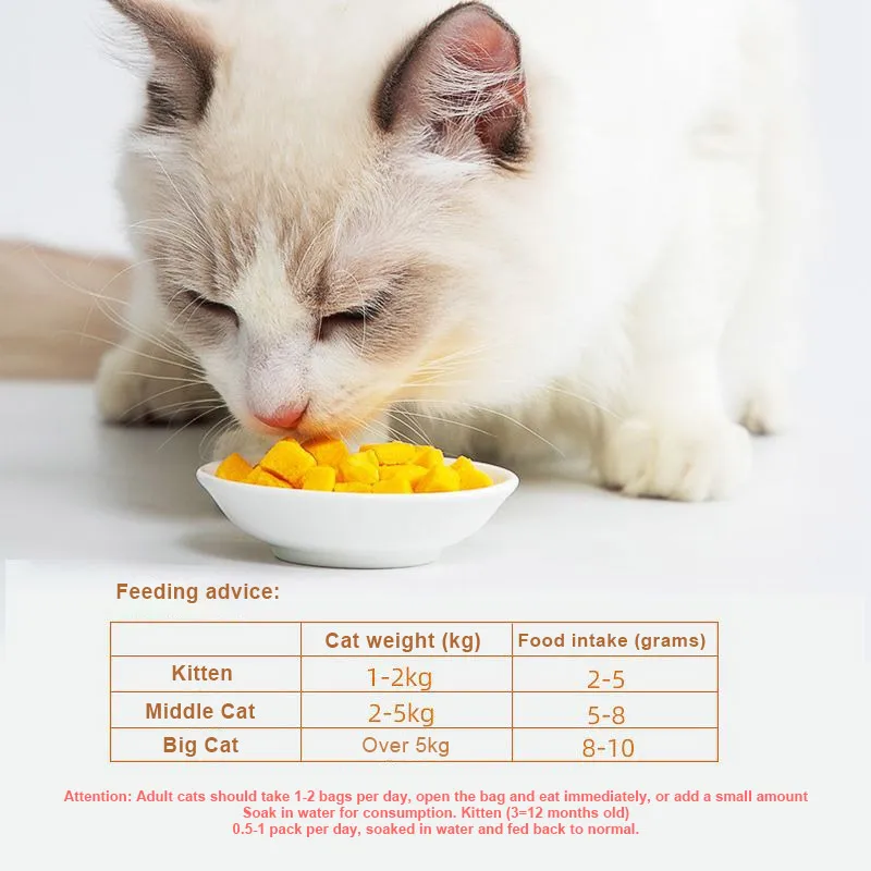 Factory Direct Selling additive-free dog and cat treats high quality egg freeze-dried pet food