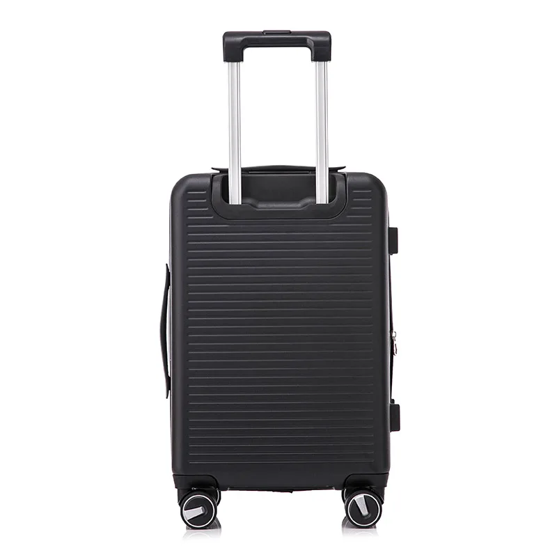 20 24 28 inch large travel trolley bag hard front open luxury PC carry on suitcase luggage