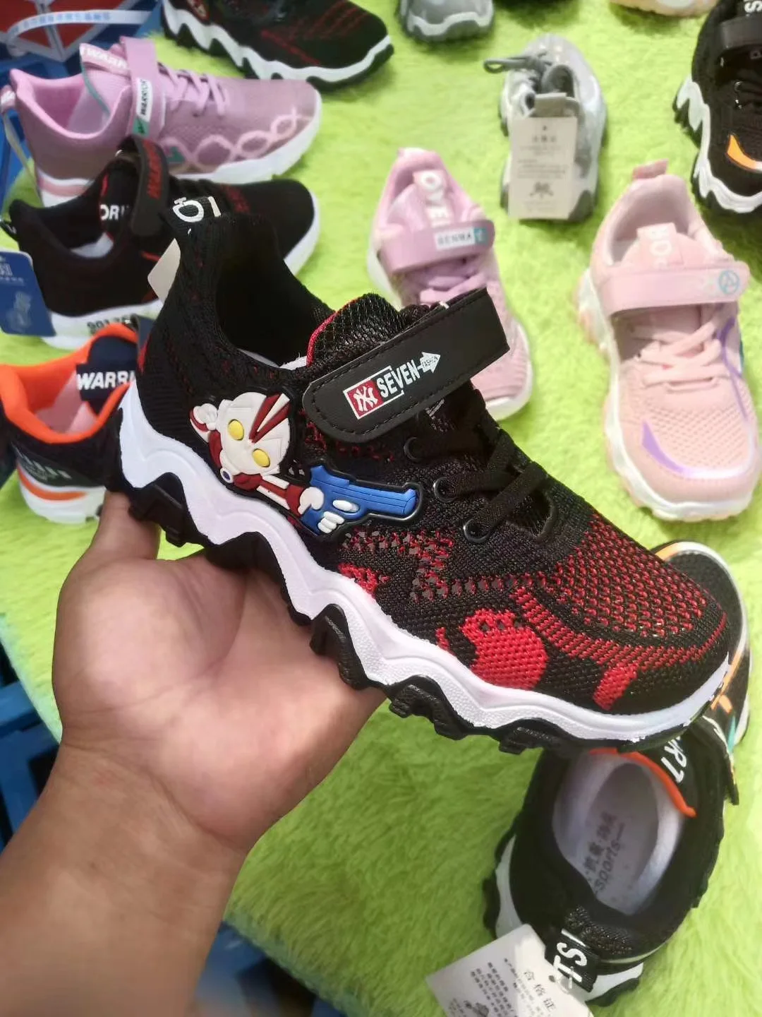 Mix style children casual sport sneakers kids stock shoes
