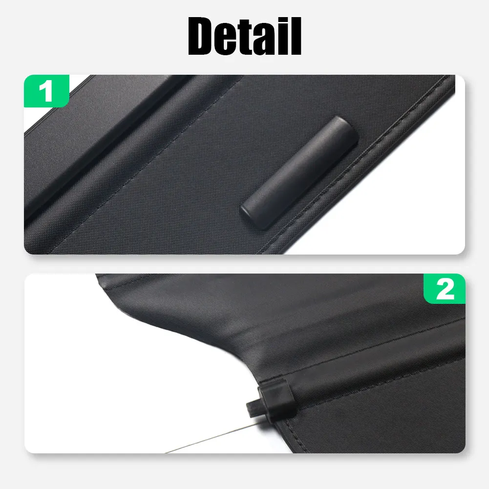 Car Accessories Retractable Car Rear Parcel Shelf Cargo Cover For Lexus CT200h 2010-2016