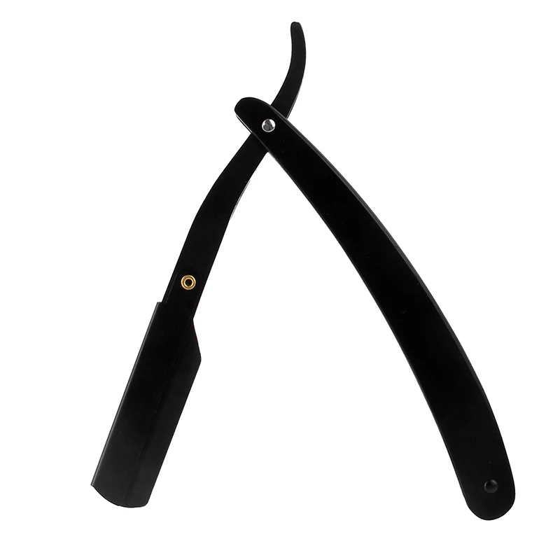 Professional Straight Edge Razor for Men Stainless Steel Barber Razor Folding Manual Shaving Knife Hair Removal Tools