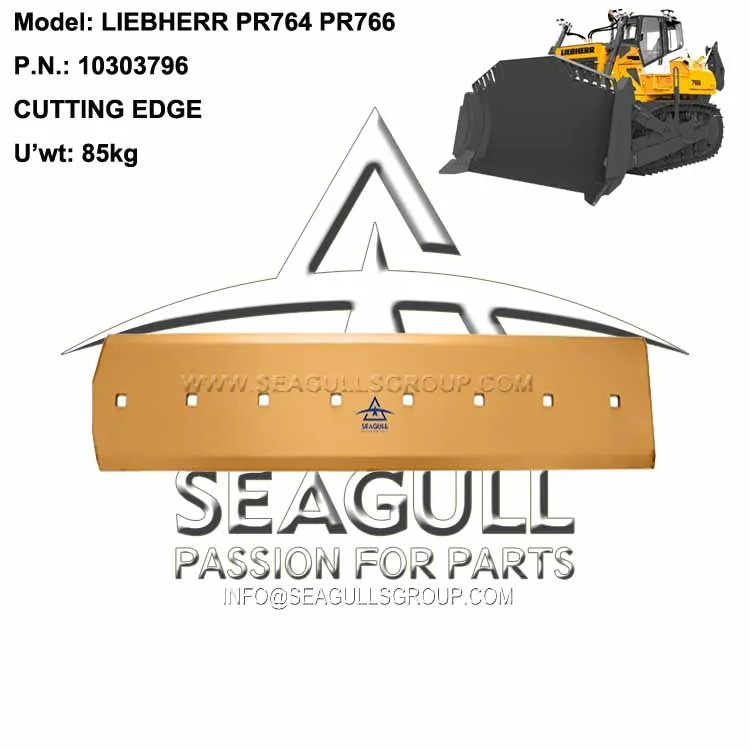 liebherr pr734 bulldozer blade cutting edge 9092313