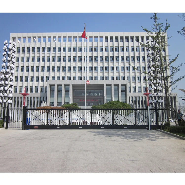 Консольная подъездная дорожка, раздвижные ворота