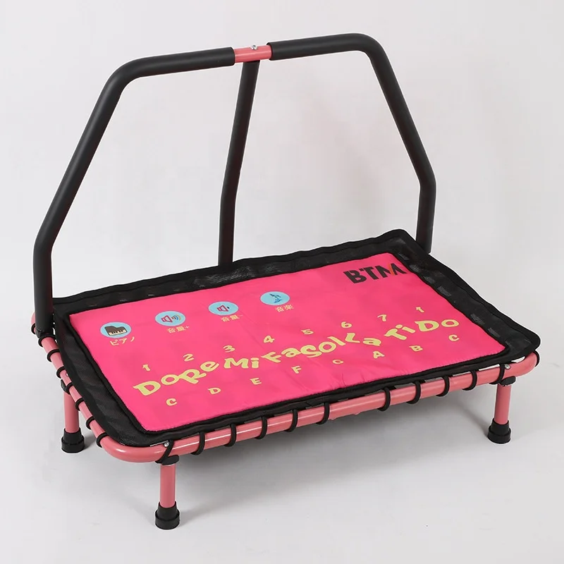 Роскошный комнатный надувной детский батут для фитнеса, тихий батут Retangulair