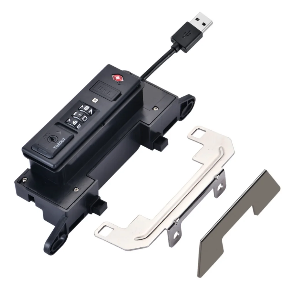 JY-A954B JYL лидер продаж многоуровневые передние открытые багажные с замком USB Type-C безопасность для ПК алюминиевый дорожный