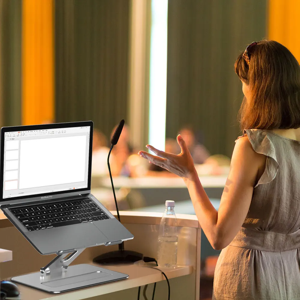 Computer Bracket Machining CNC Lathe Finishing Stainless Steel Non-standard Parts laptop stand Phone stand