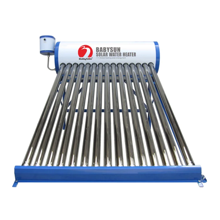 150L galvanized steel compact tata bp solar water heater with 8L assistant