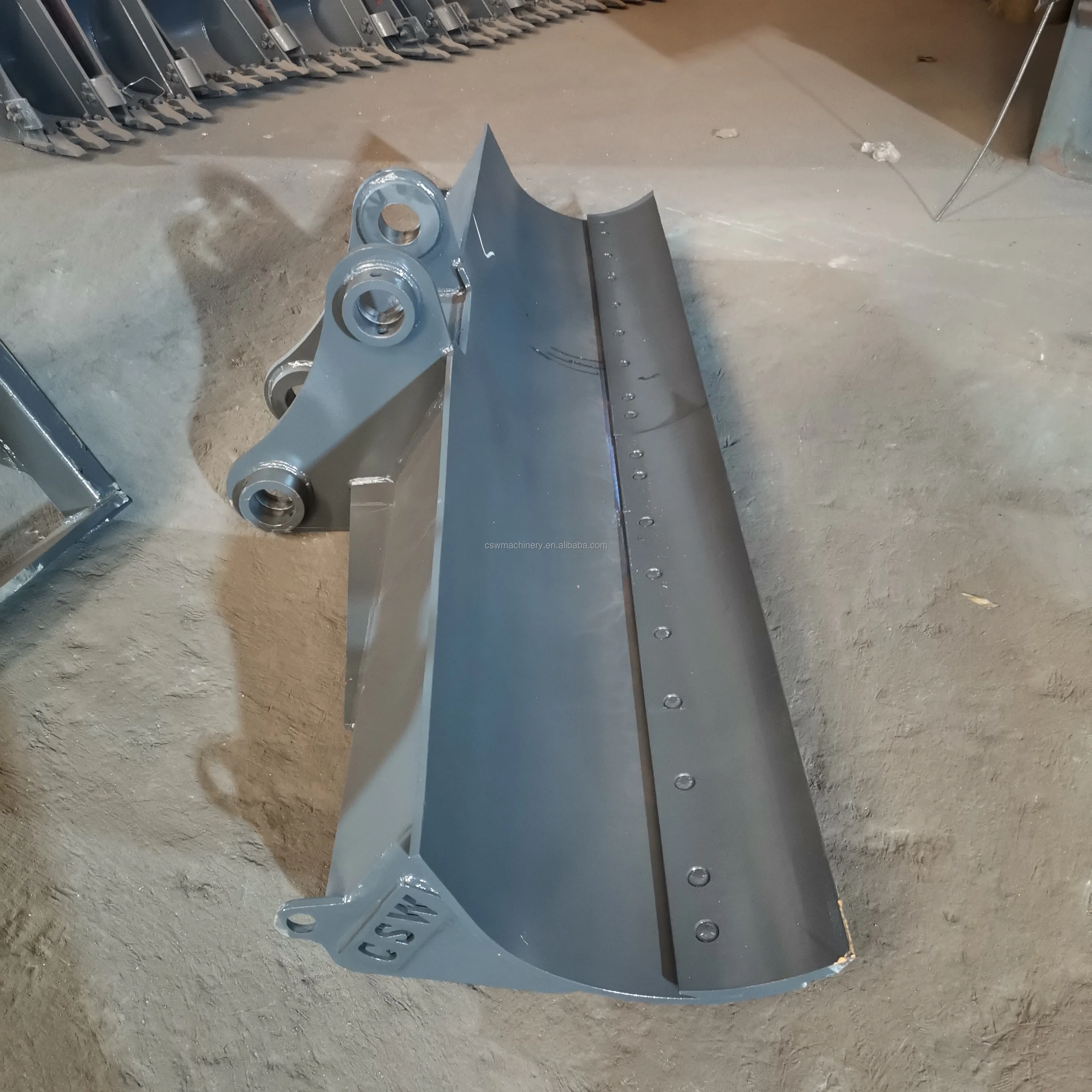 30 - 40 ton Excavator Tilt Grader Blade for Hitachi EX300 EX330 ZX350 Excavators Manual Grader Blades Customized Grader Beam
