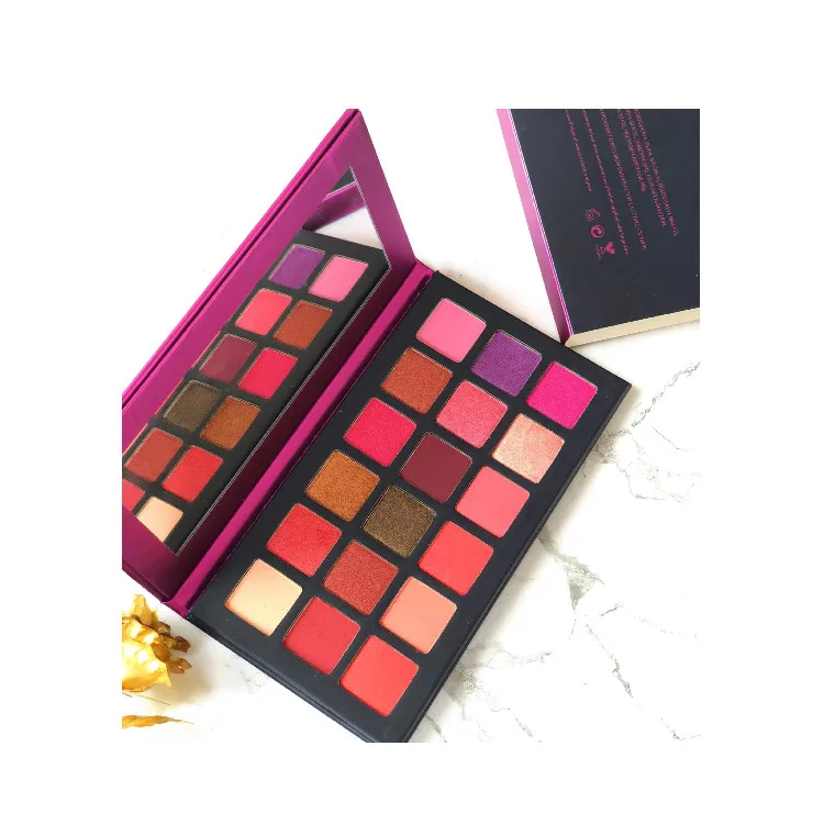 
Changeable Nude Eye Shadow Beauty Palette Makeup Kit 18 Colors Matte Shimmer Glitter Powder Eyeshadow 