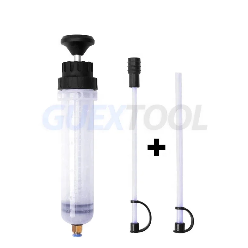 Car Brake Fluid Oil Extractor Auto Oil Change Syringe with Hose Manual Fuel Suction  Filler Fluid Oil Change Evacuator Pump