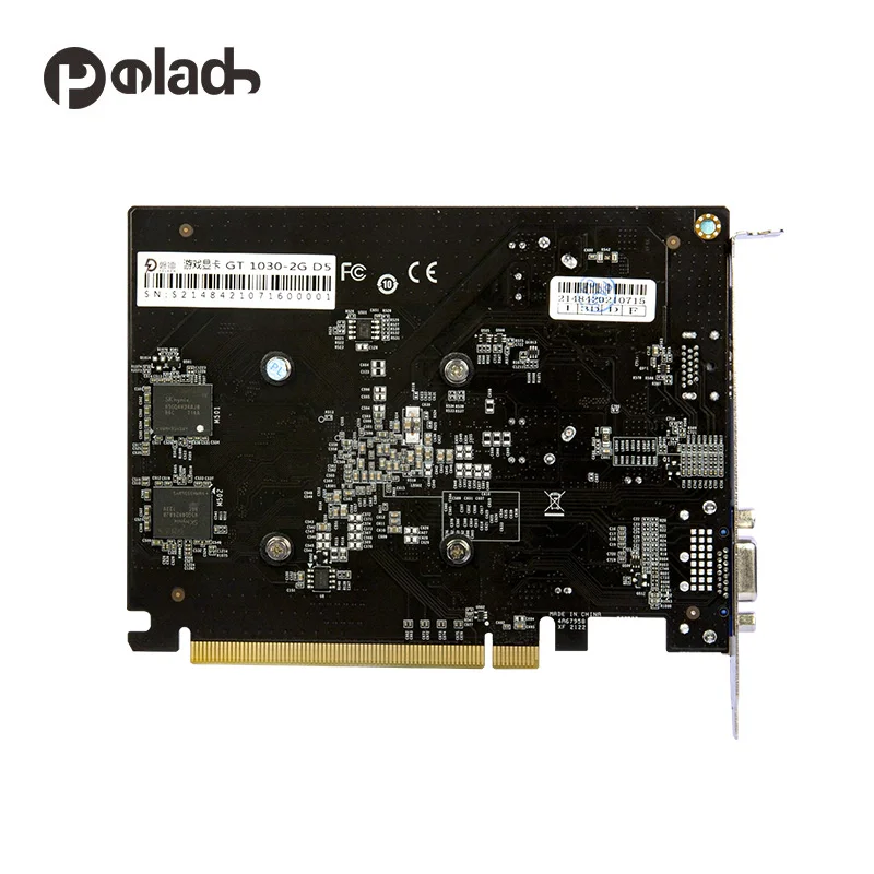 Peladn Low Price GPU Geforce GT 1030 2G PC Gaming Video Card GT 1030 GDDR5 64-bit Graphics Card
