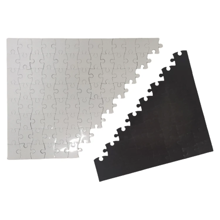 New Design A4 120 Pieces Magnetic Sublimation Puzzle Custom Size Magnetic Sublimation Blank Puzzle