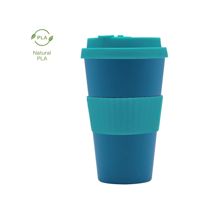 Eco friendly 100% Biodegradable Compostable PLA  Bamboo Paper Cups 8 12 16oz