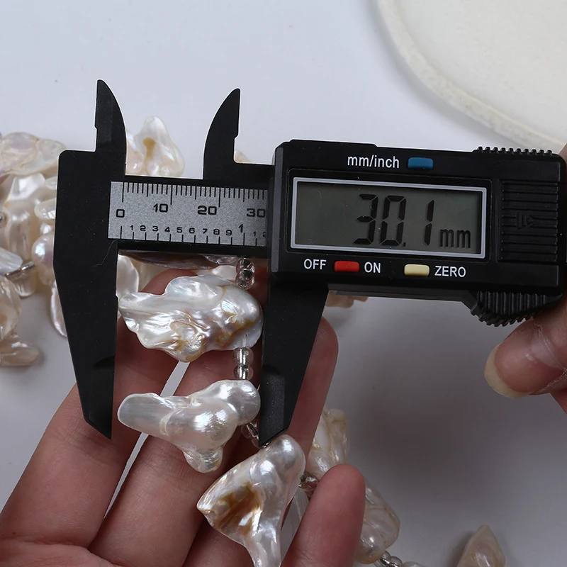 Wholesale 20-34mm large huge big size white baroque Large Particles Irregular Shaped Baroque Pearls