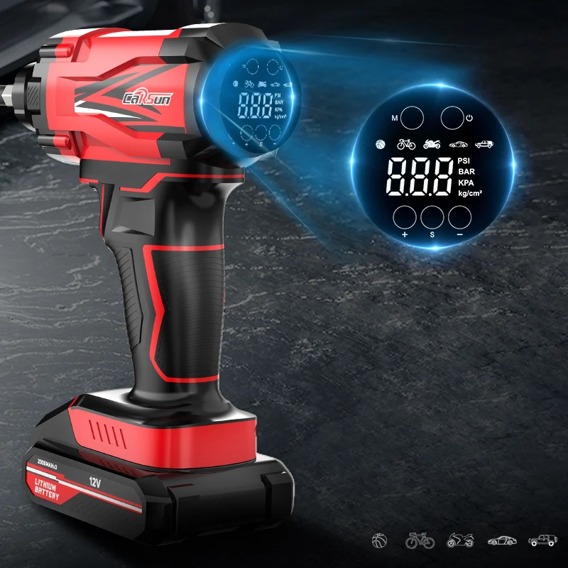 CarSun C1811 high volume outputs compressor cordless mini electric car air pump