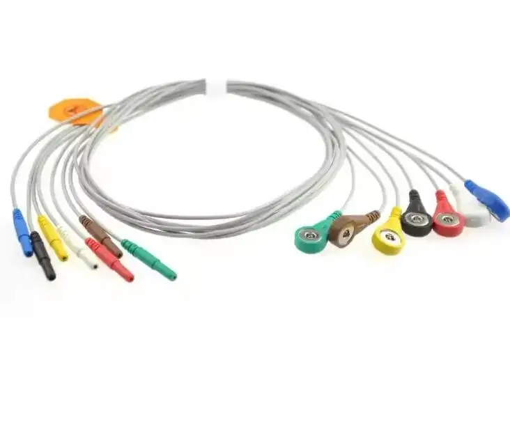 Holter 7lead ECG Cable with leadwires