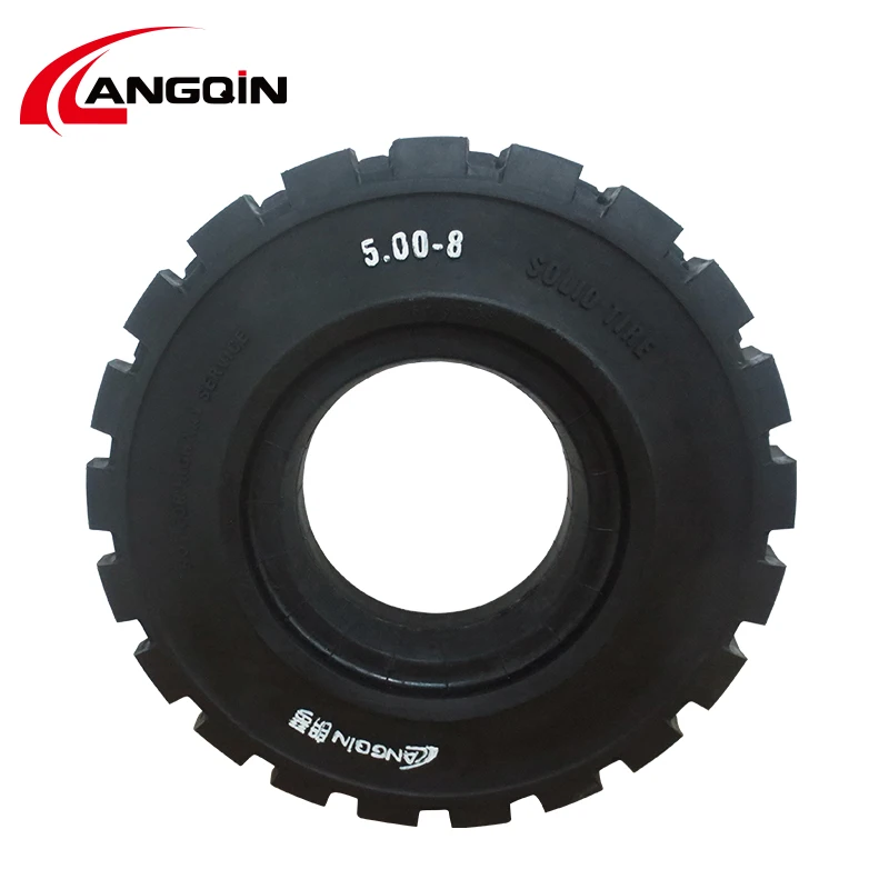 5.00-8 solid rubber tyre or 3 3.5 ton forklift anti-puncture