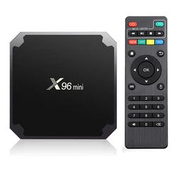 Top selling tv box android Amlogic S905w 2GB RAM 16GB ROM 2.4g WIFI smart tv box 4k X96mini
