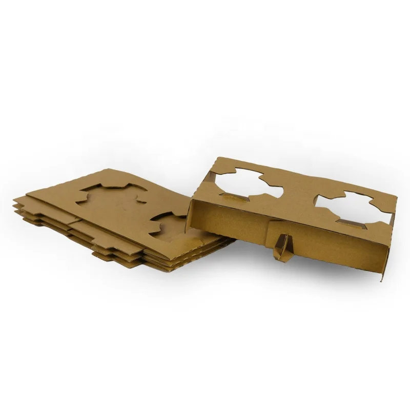 Retail Coffee Shop Takeout Paper Bag with Handle Coffee Tea Juice Packaging Paper Bags Hot Selling Colorful Printing Kraft Paper