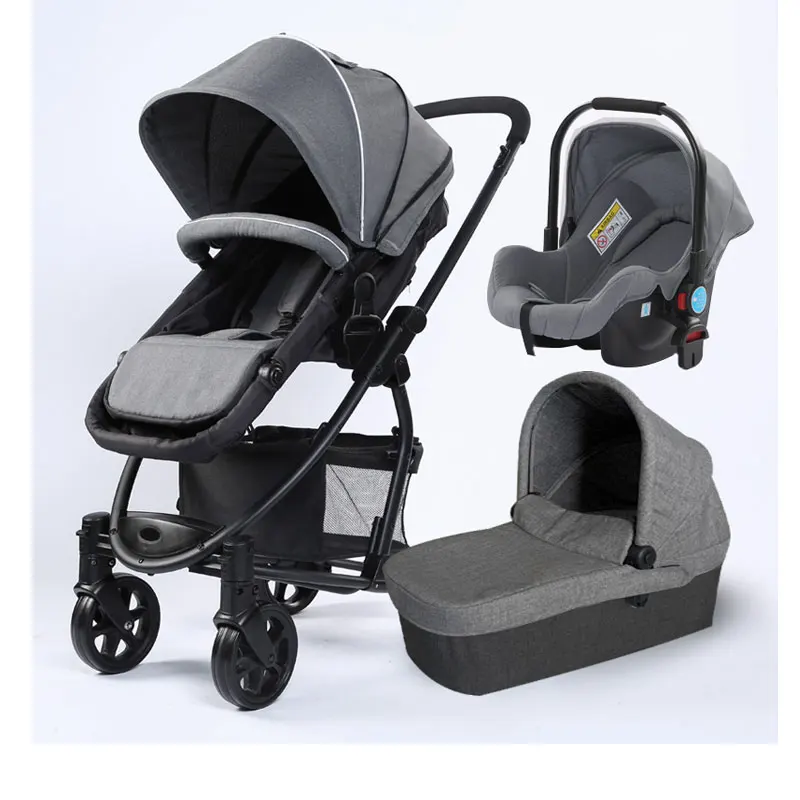 The Best Selling Taken Child 3 In 1 Poussette Bebe, 2021 High Lands 3 In 1 Baby Cart/
