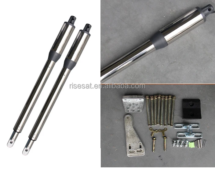 double swing gate opener 24VDC heavy duty automatic door opener 200KG 2.5m Gate leaf Max. RS-G04S RISESAT