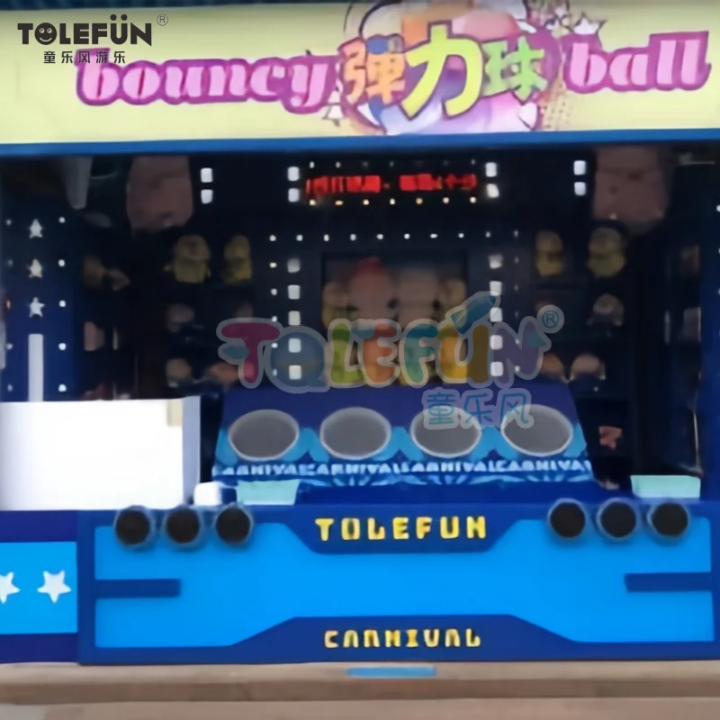 Tolefun Custom Led Screen Shop Sign All In One  Indoor Theme Building Fun Carnival Game Booths & Prizes For Ocean Resort