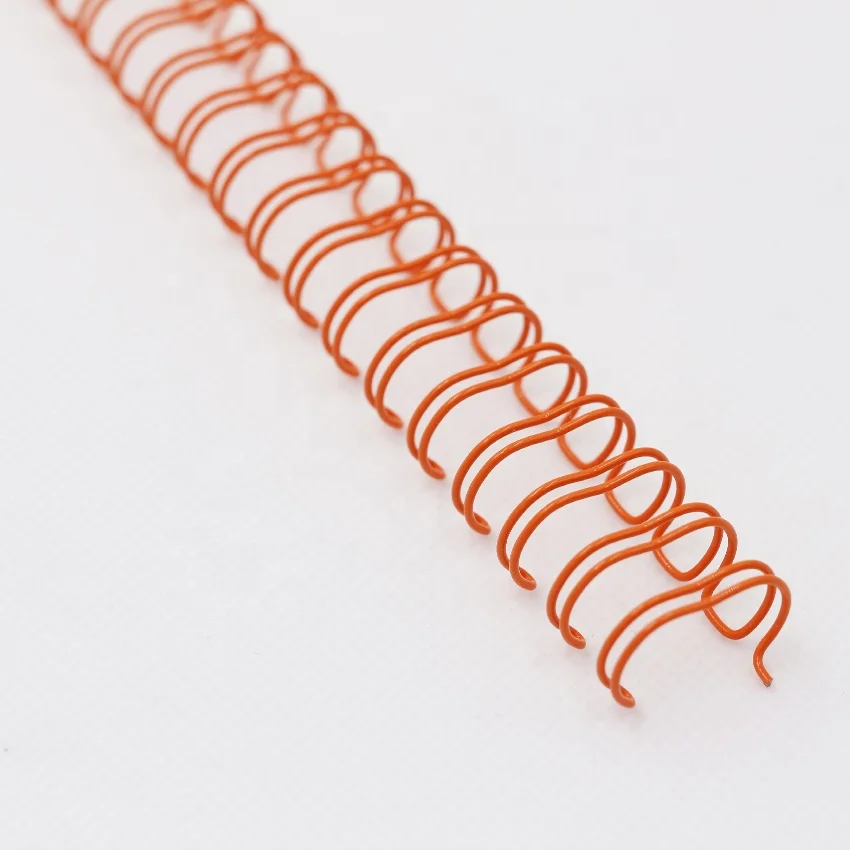 High Quality Multiple Color Spiral Coil Book Binding Wire O Double Wire