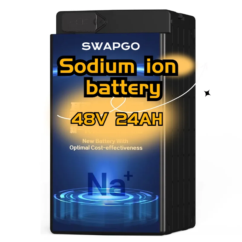 Натриево-ионный аккумулятор для мотоцикла, 48 В, 24 А ч