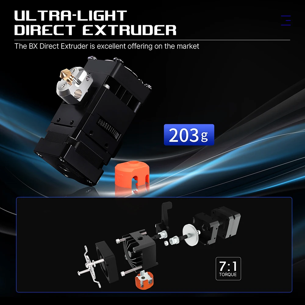 High Precision Hot Bed 350W Quiet Drive Two Extrude Mulit Color Servo Motor Granule Extruder 3D House Printer