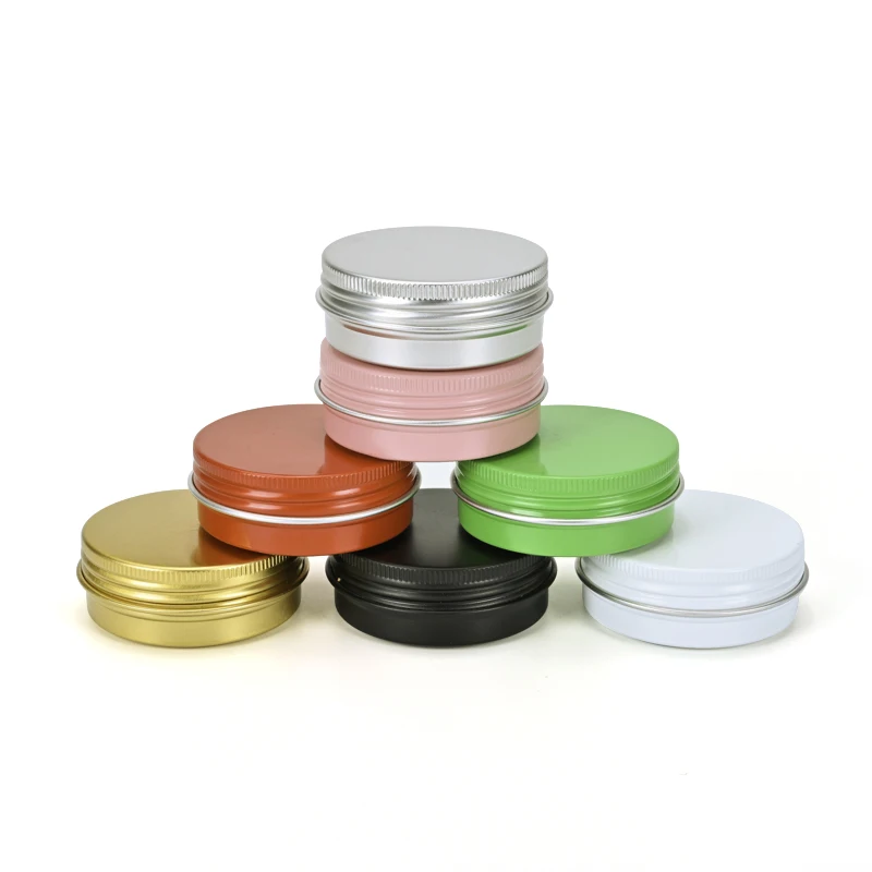 Metal Package Aluminum Jar with Printing 300ml for Powder