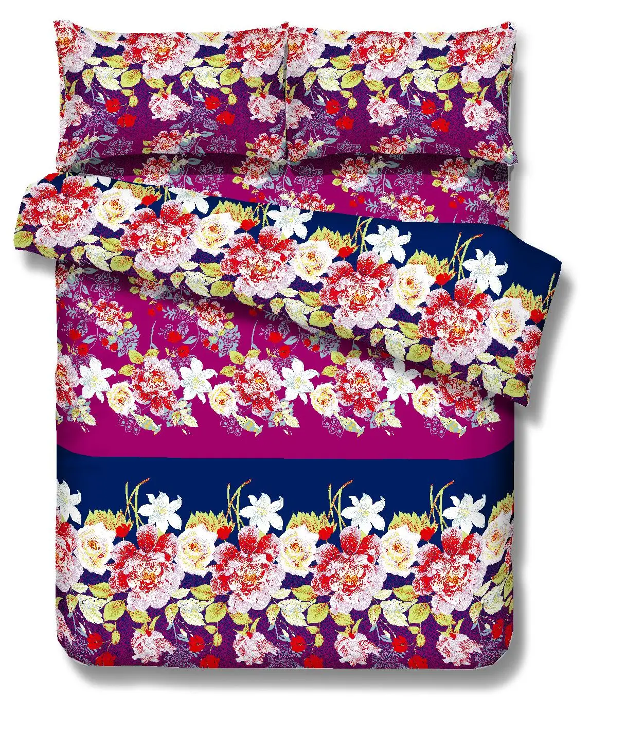 Colorful Disperse Printing Bedsheet graphene  Fabric For Making Bed Sheets