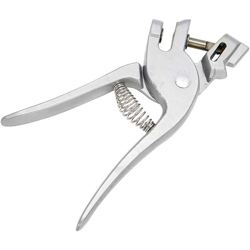 Hot Sale Ear hole pliers Stainless steel livestock ear tag puncher animal ear tag pliers