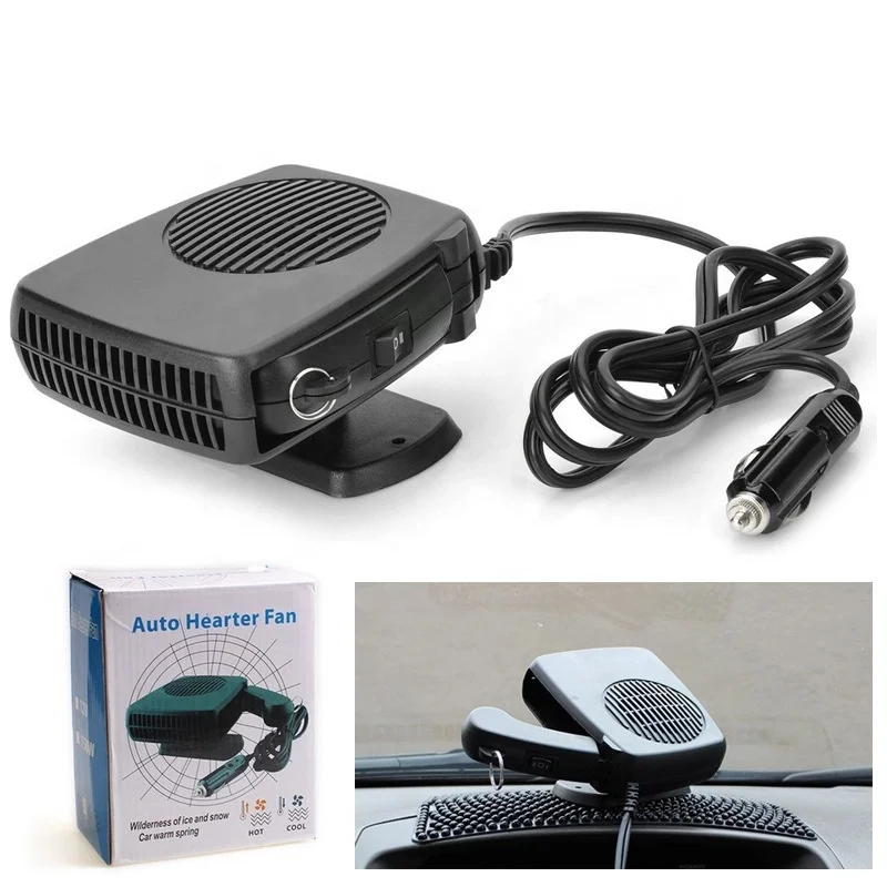 Hot Sale 12V Auto Heater Fan Car Warmer Cooler Windshield Defrosting Electric Heater Car Heater