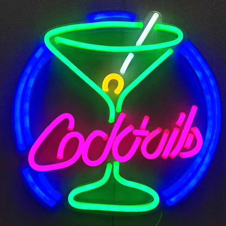 Custom  Beer Led  Neon Night Light shop neon sign