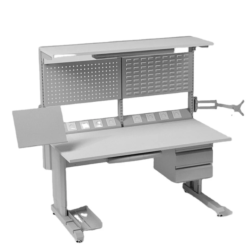 Leenol ESD Workstation High Quantity Factory Industrial Anti-static Height Adjustable Electronic ESD Workbench