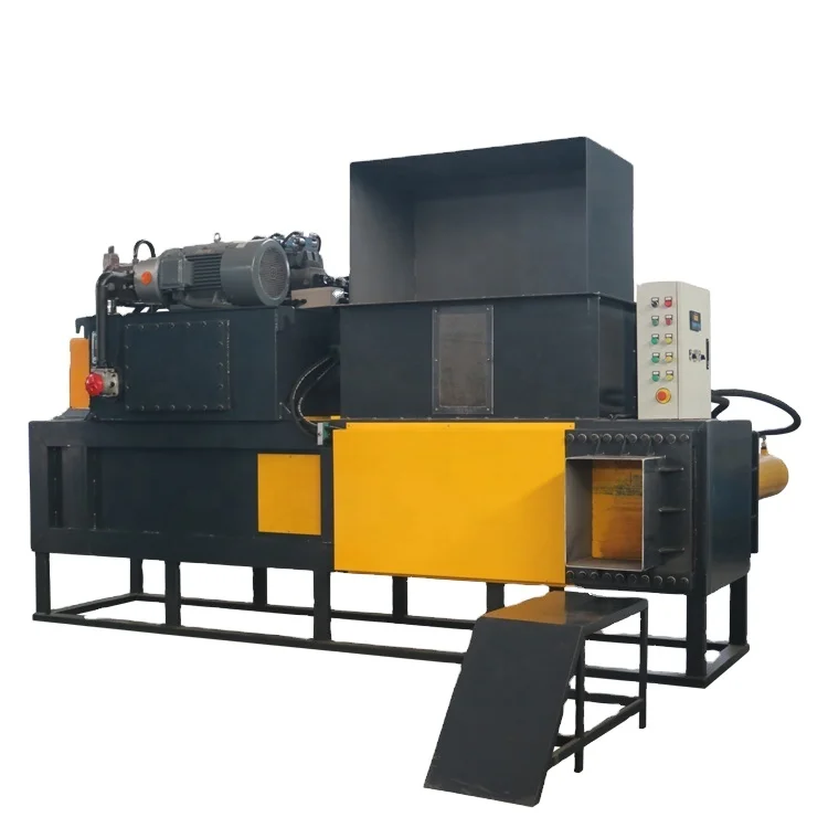 
Sawdust wood shavings and rice hull hydraulic press machine bagging machine baler machine 