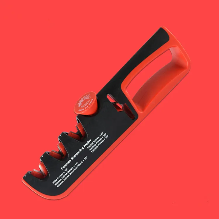 Amazon Creative New Multi-Functional Knife Sharpening Artifact Four-In-One Adjustment Knife Sharpening Manual Kitchen Outdoor
