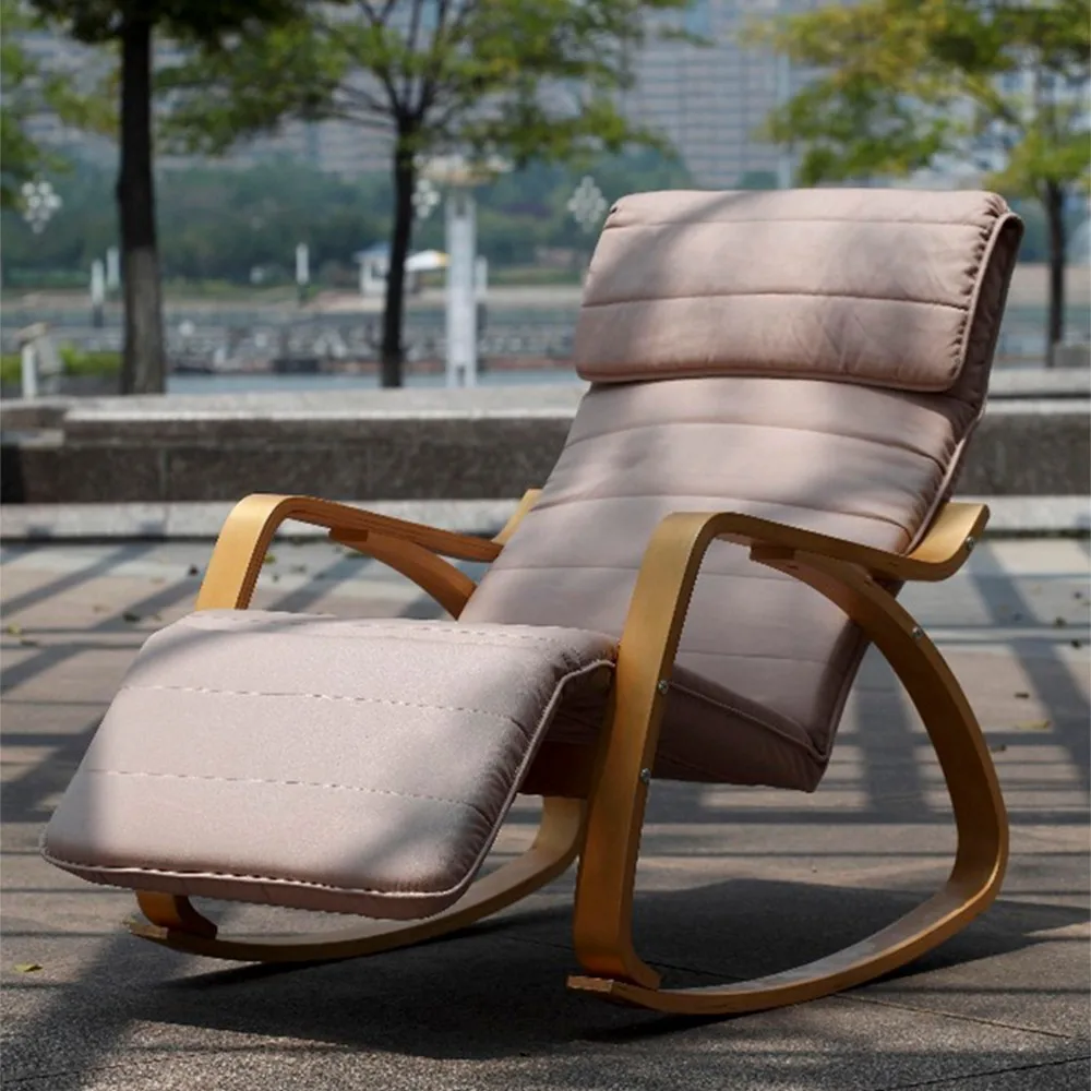 2024 popular home furniture cheap relax office indoor rocking chair hot sale