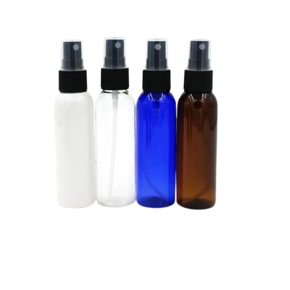 WHOLESALE 60 ML 2 OZ COBALT BLUE SPRAY BOTTLE with FINE MIST