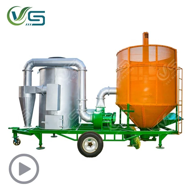 Cheap Mobile Grain Dryer Rice/Wheat/Corn Farming Dryer Manufacture