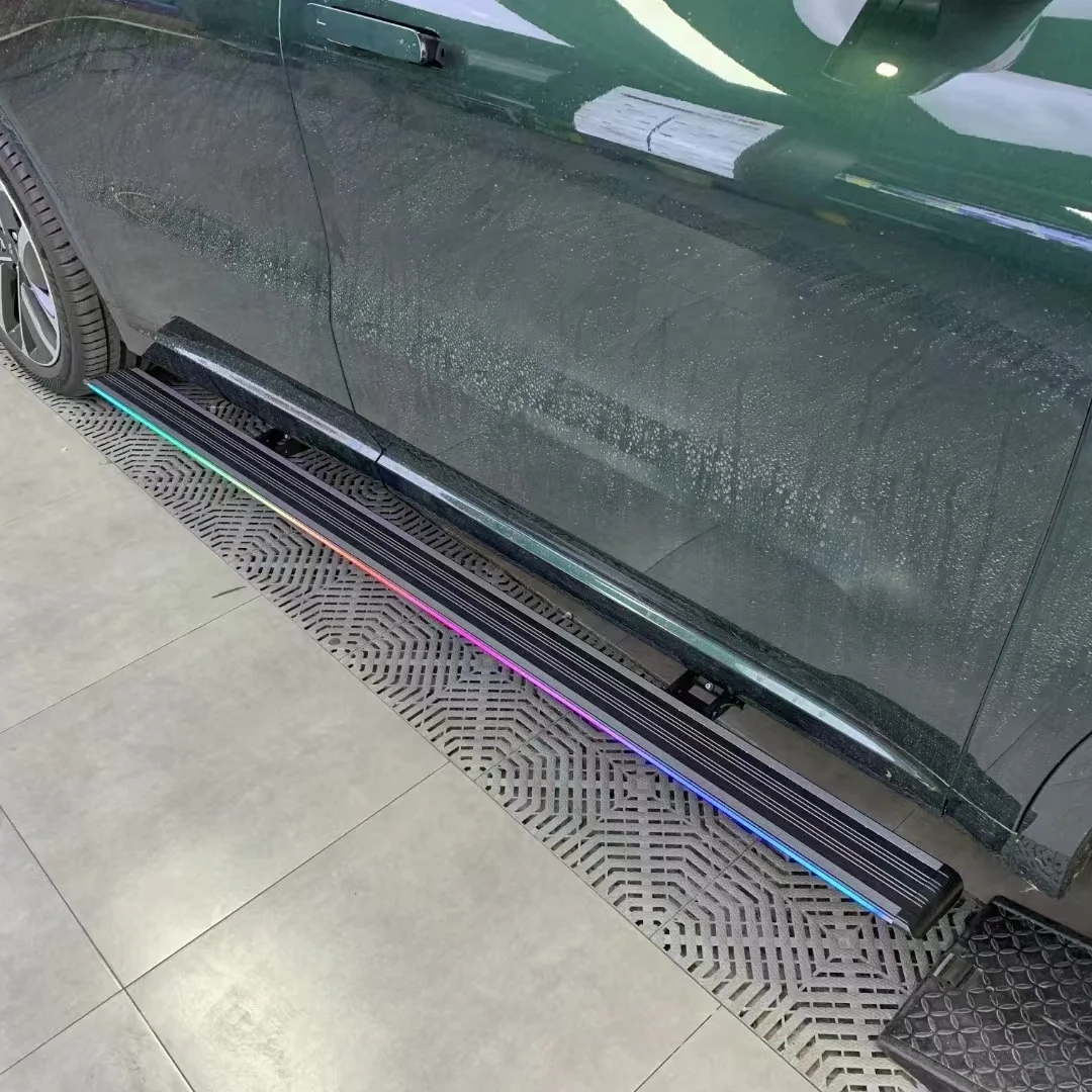 Rust-Proof Ride protection function Aluminum Alloy car Accessories Running Boards Foot Pedal Lynk & Co 09 2022