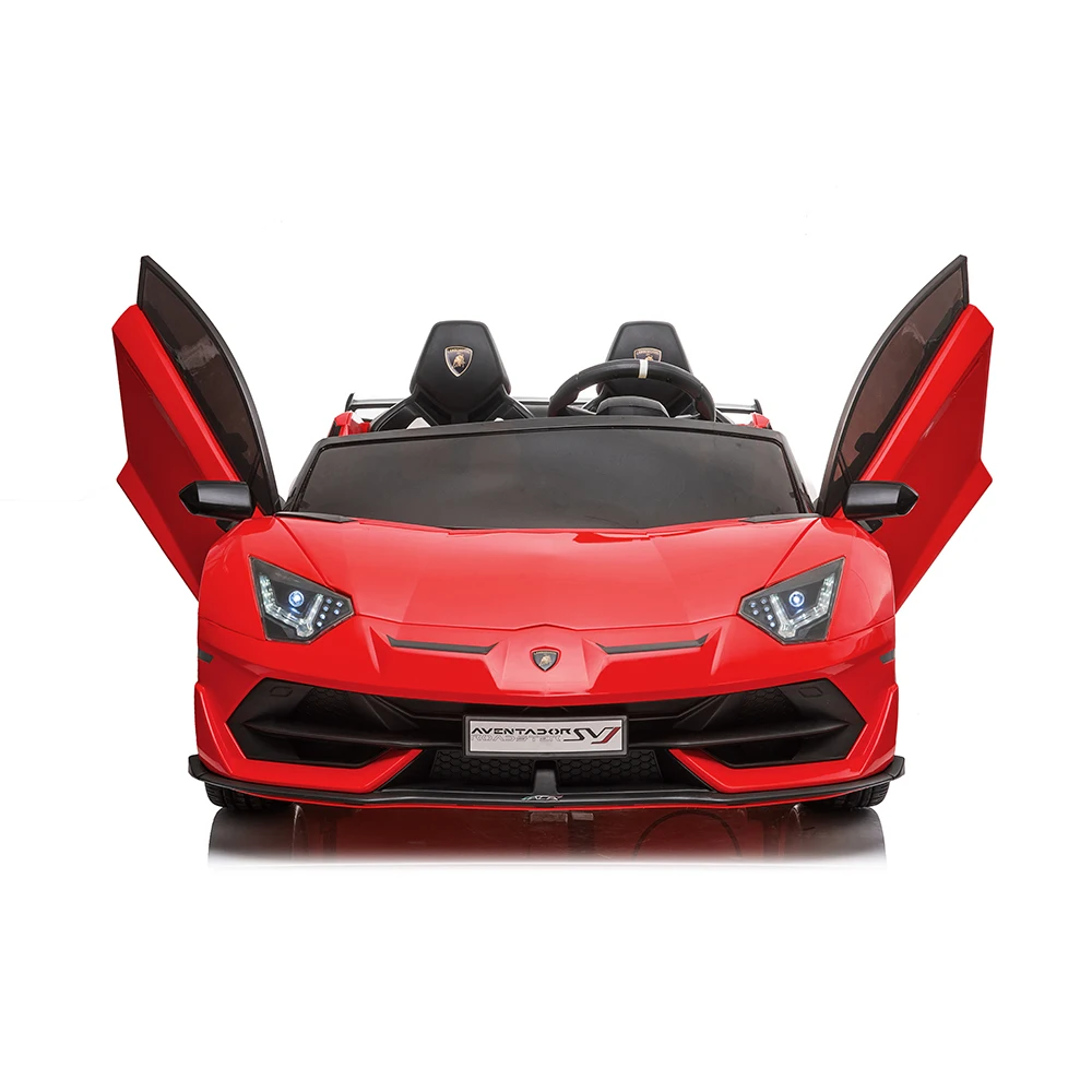 Licensed Lamborghini SVJ New product kids electric ride on car beautiful kids toy car scissor doors voiture pour enfant